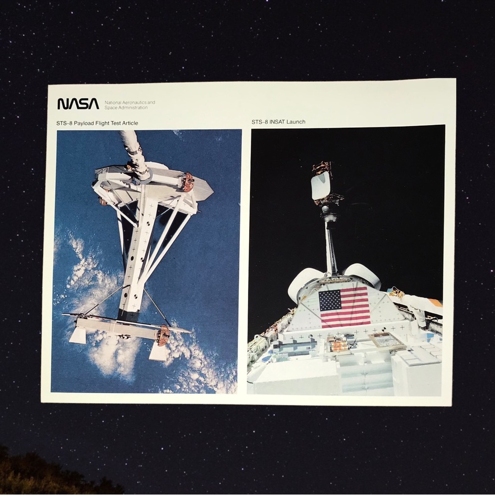 NASA Payload and INSAT Launch Photo